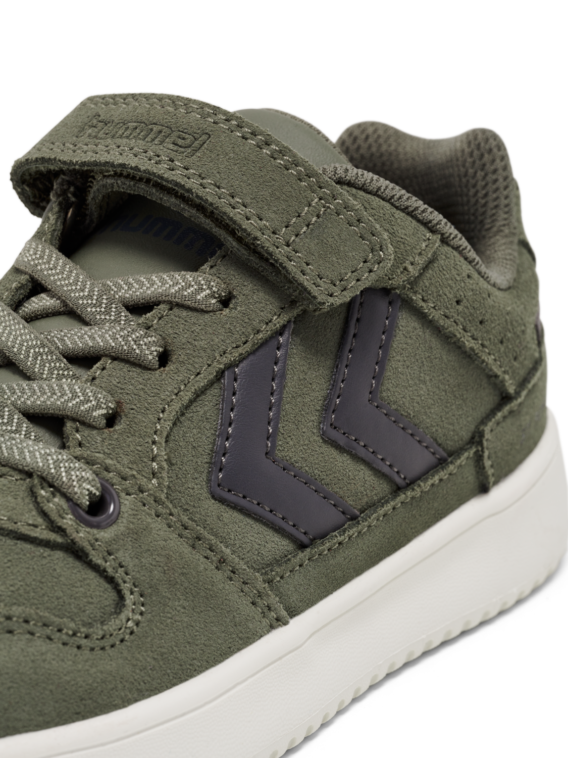 ST. POWER PLAY SUEDE JR, DUSTY OLIVE, packshot