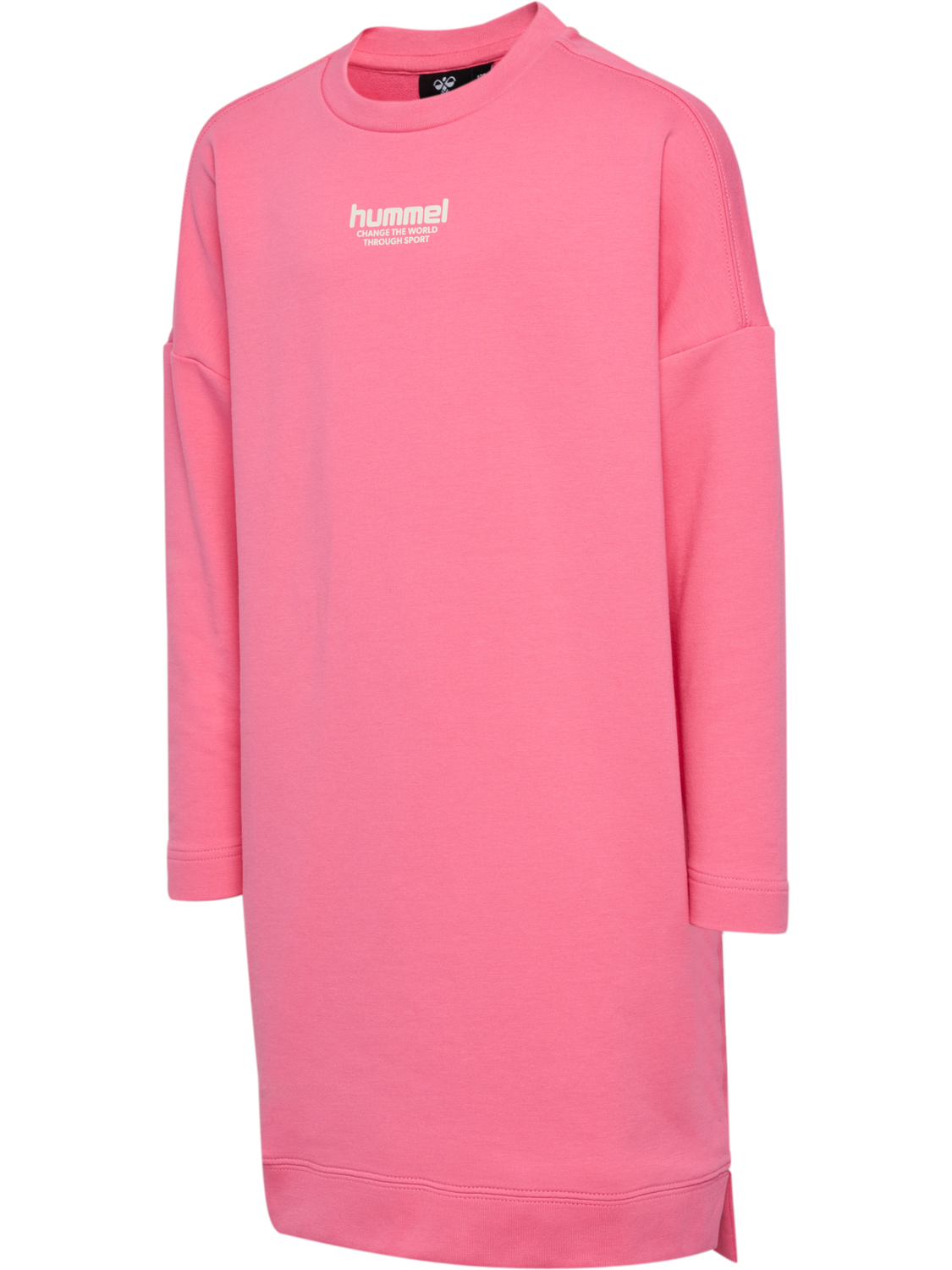 hmlZIPPI DRESS L/S, BUBBLEGUM, packshot