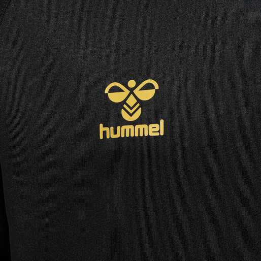 hmlCIMA XK HOODIE KIDS, BLACK hmlCIMA XK HOODIE KIDS, BLACK, packshot