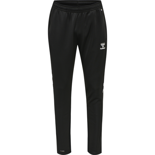 hmlCORE XK TRAINING POLY PANTS, BLACK/BLACK hmlCORE XK TRAINING POLY PANTS, BLACK/BLACK, packshot