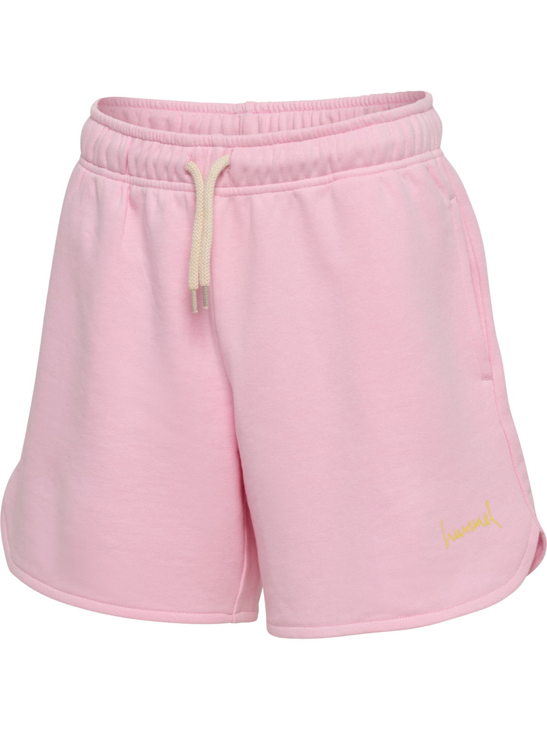 hmlJR SUMMER SWEAT G SHORTS, PINK LADY, packshot