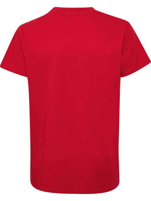 hmlGO 2.0 LOGO T-SHIRT S/S KIDS, TRUE RED, packshot