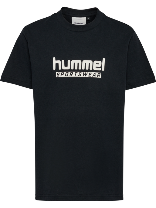 hmlJR BASE T-SHIRT S/S, BLACK, packshot