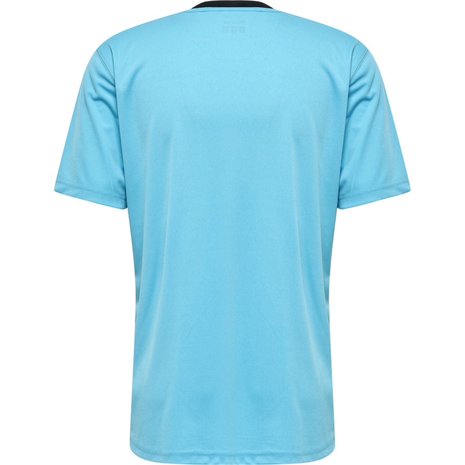 hmlREFEREE CHEVRON JERSEY S/S, SCUBA BLUE, packshot