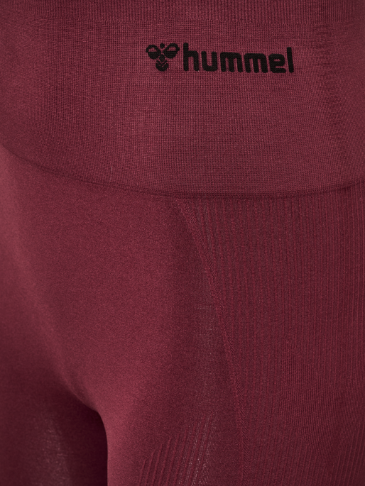 hmlTIF SEAMLESS HIGH WAIST TIGHTS, BITTER CHOCOLATE hmlTIF SEAMLESS HIGH WAIST TIGHTS, BITTER CHOCOLATE, packshot
