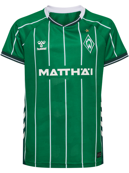 WER 25/26 HOME JERSEY S/S KIDS, ABUNDANT GREEN WER 25/26 HOME JERSEY S/S KIDS, ABUNDANT GREEN, packshot
