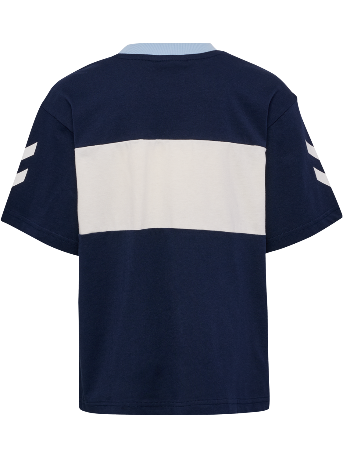 hmlROBIN LOOSE T-SHIRT S/S, DRESS BLUES, packshot