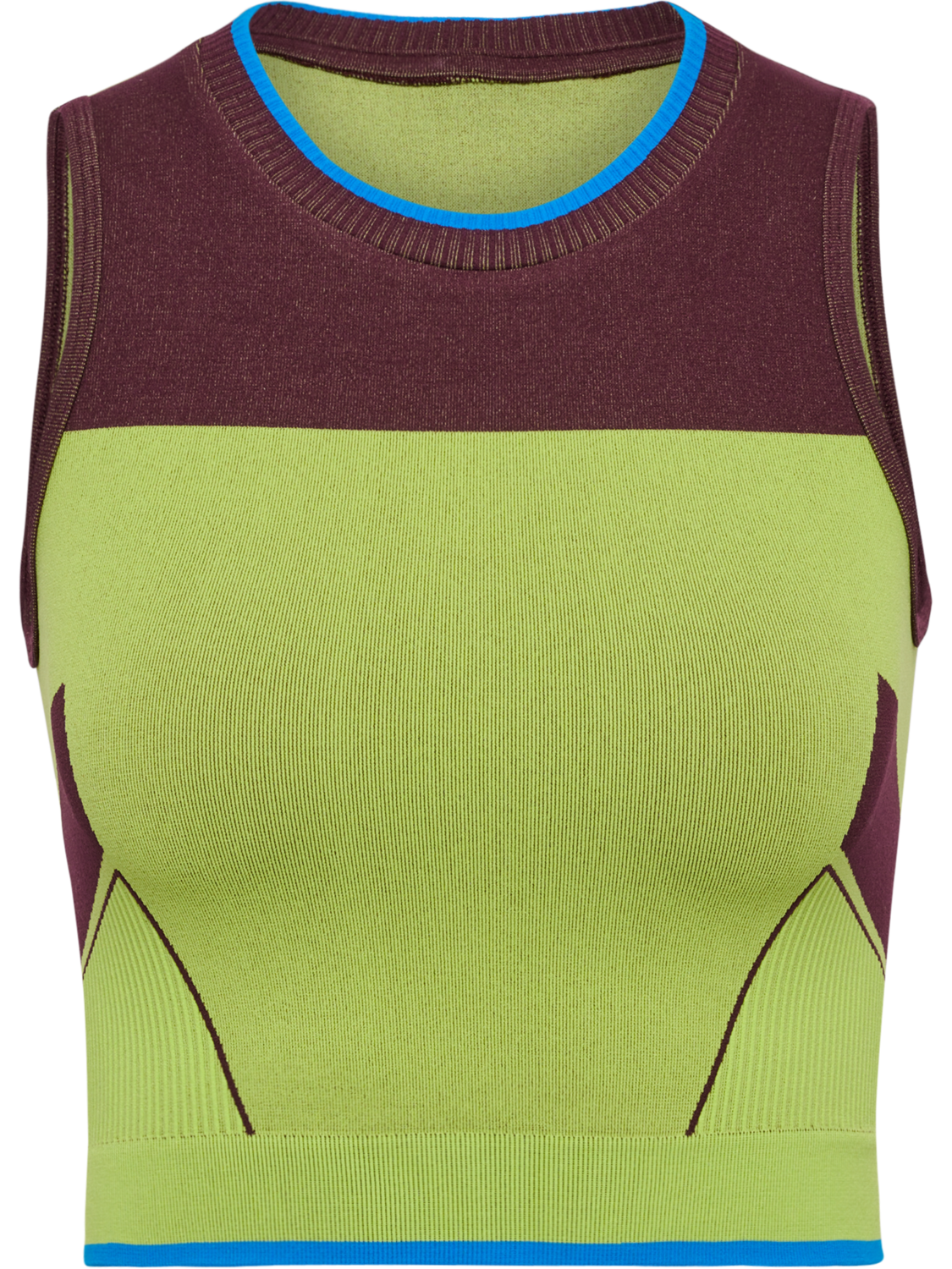 hmlSEAMLESS TOP, LETTUCE GREEN, packshot