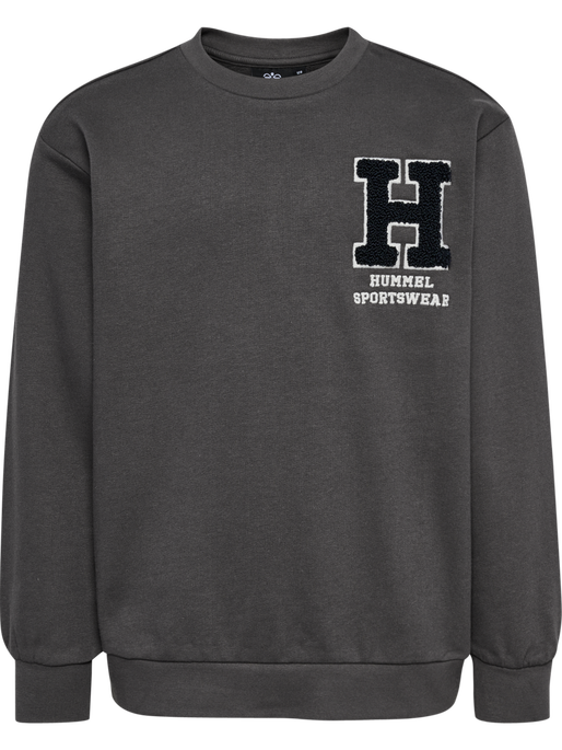 hmlALLTON SWEATSHIRT, FORGED IRON, packshot
