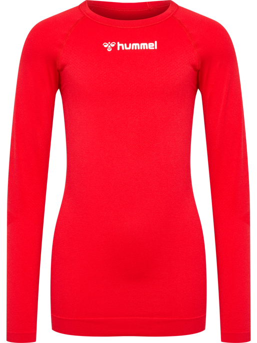 hmlBL COMFORT 2.0 TEE L/S KIDS, TRUE RED hmlBL COMFORT 2.0 TEE L/S KIDS, TRUE RED, packshot