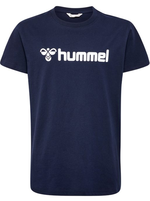 hmlGO 2.0 LOGO T-SHIRT S/S KIDS, MARINE hmlGO 2.0 LOGO T-SHIRT S/S KIDS, MARINE, packshot