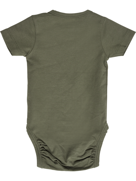 hmlMINI SOLID BODY S/S BEE, DUSTY OLIVE hmlMINI SOLID BODY S/S BEE, DUSTY OLIVE, packshot