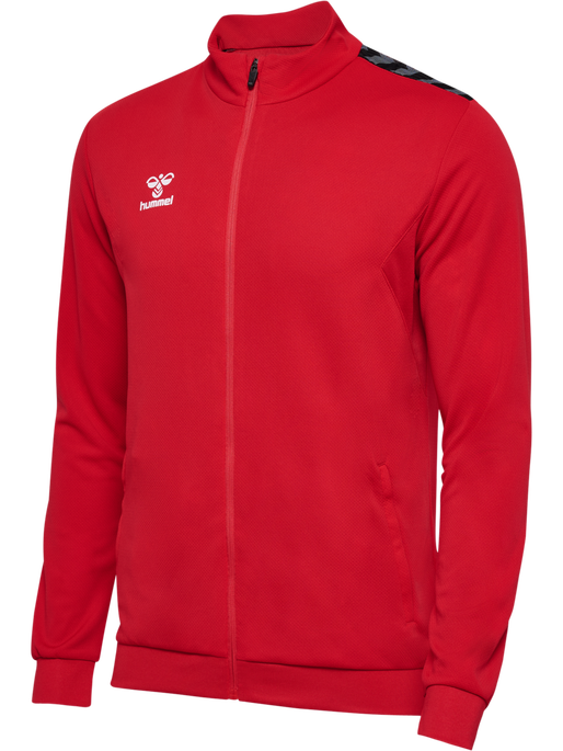 hmlAUTHENTIC PL ZIP JACKET, TRUE RED, packshot