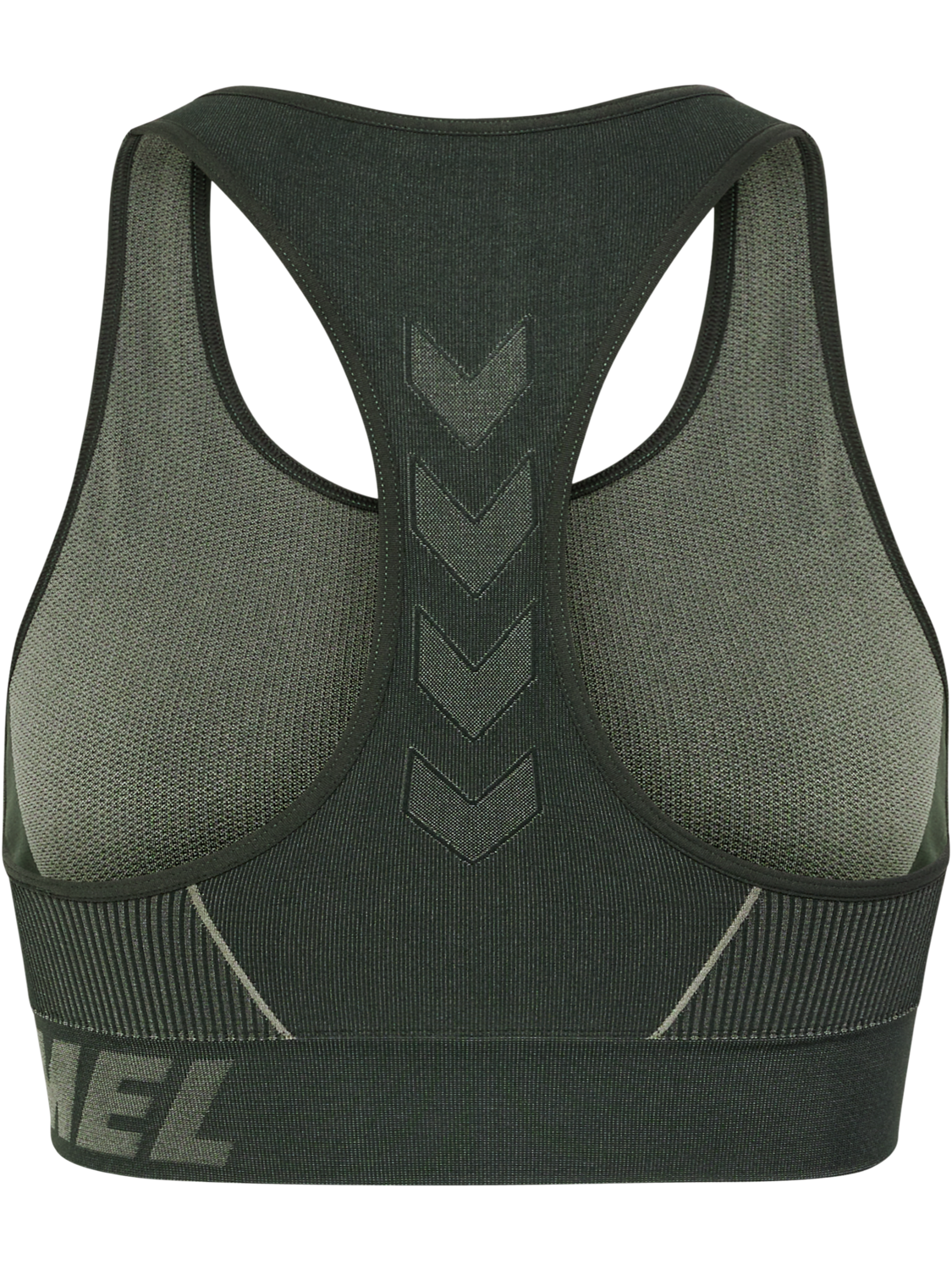 hmlTE CHRISTEL SEAMLESS SPORTS TOP, CLIMBING IVY/SEAGRASS MELANGE, packshot