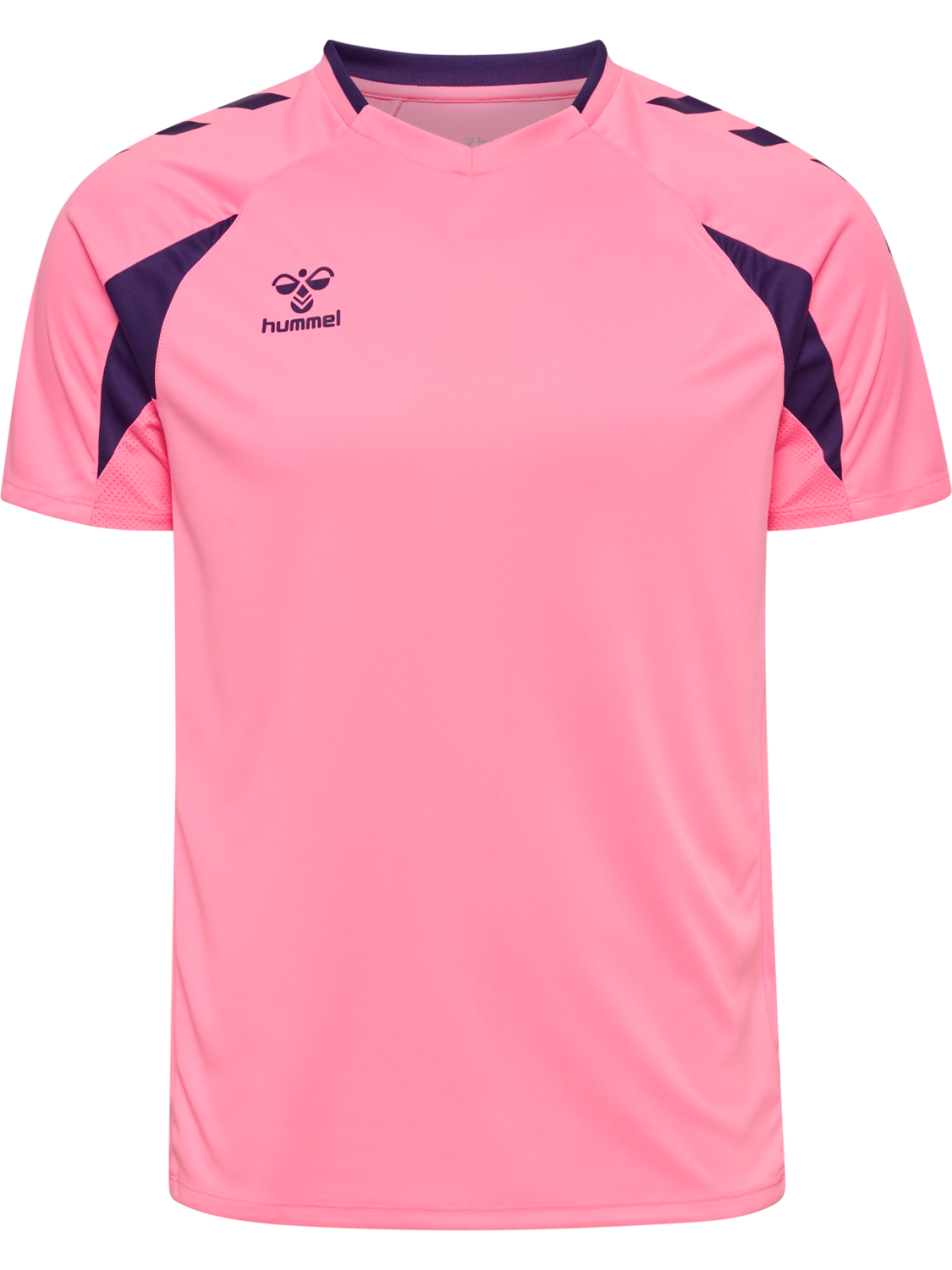 hmlCORE 2.0 JERSEY S/S, COTTON CANDY/ACAI, packshot