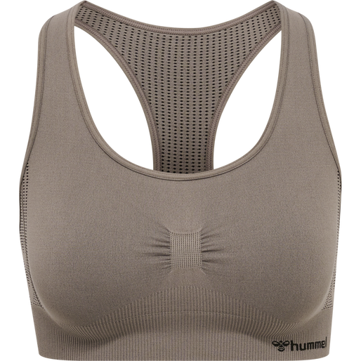 hmlMT SHAPING SEAMLESS SPORTS TOP, DRIFTWOOD, packshot