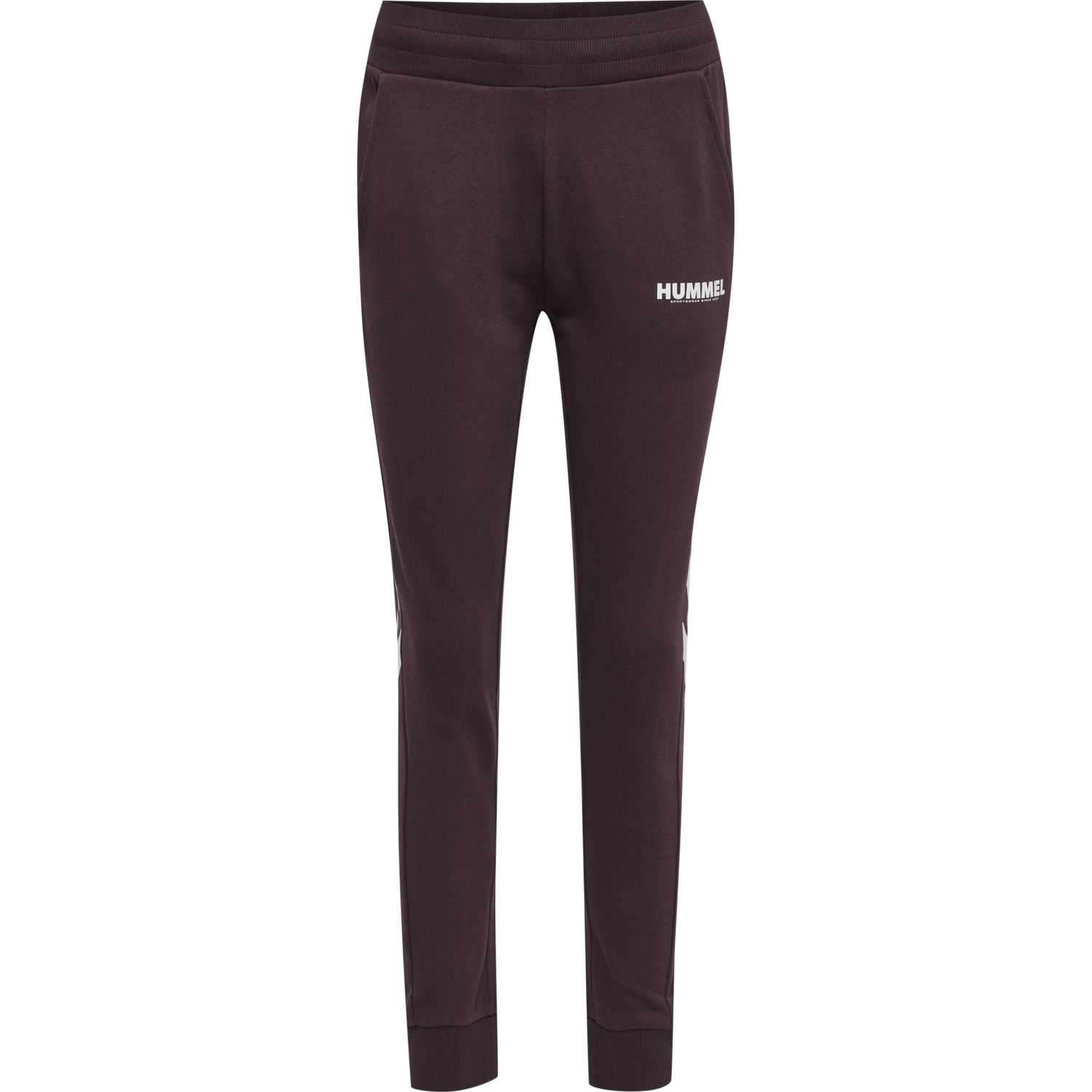 hmlLEGACY WOMAN TAPERED PANTS, FUDGE, packshot