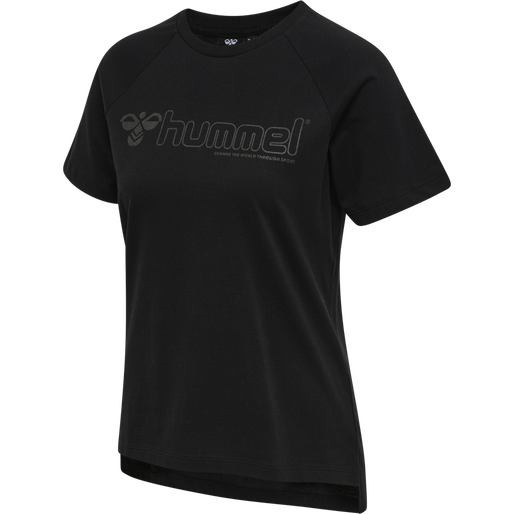 hmlNONI 2.0 T-SHIRT, BLACK, packshot