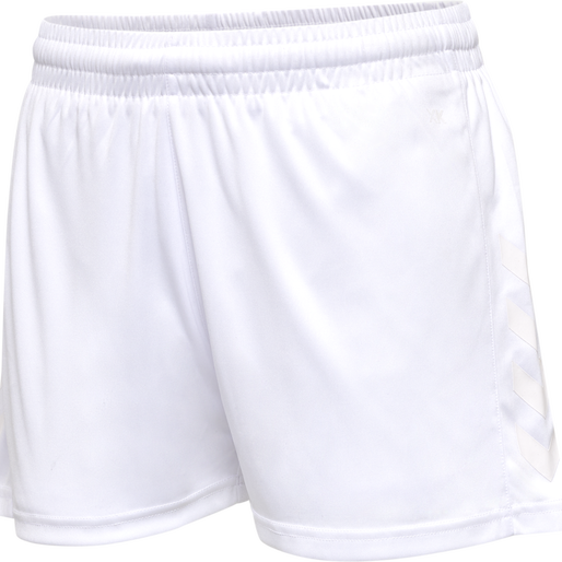 hmlCORE XK POLY SHORTS WOMAN, WHITE/WHITE, packshot