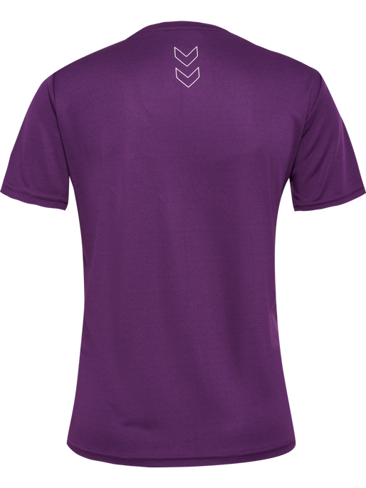 hmlTE TOLA T-SHIRT, IMPERIAL PURPLE, packshot