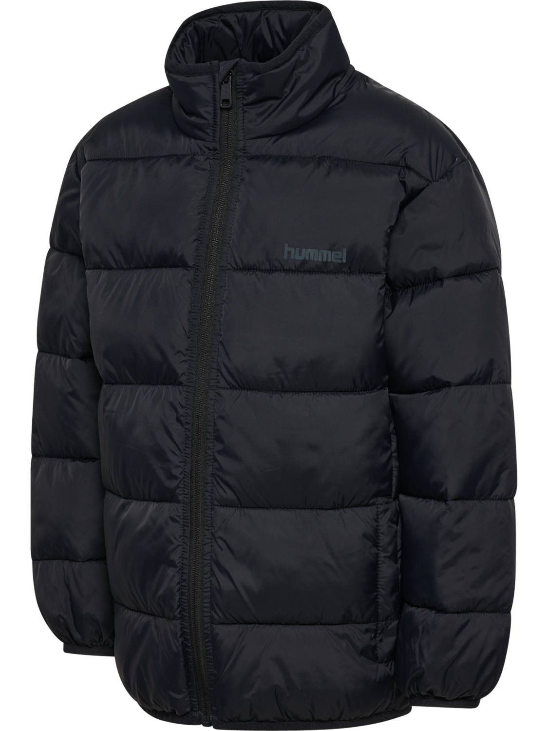 hmlJR LIGHTWEIGHT PUFFER JACKET, BLACK, packshot