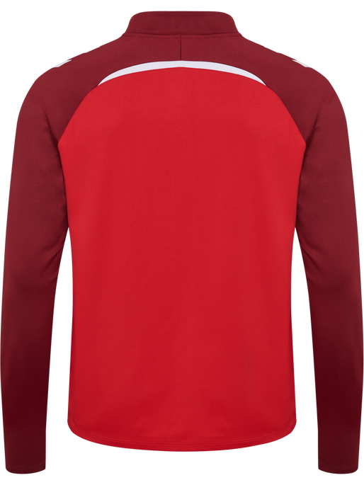 hmlLEAD 2.0 HALF ZIP, TRUE RED/MAROON, packshot