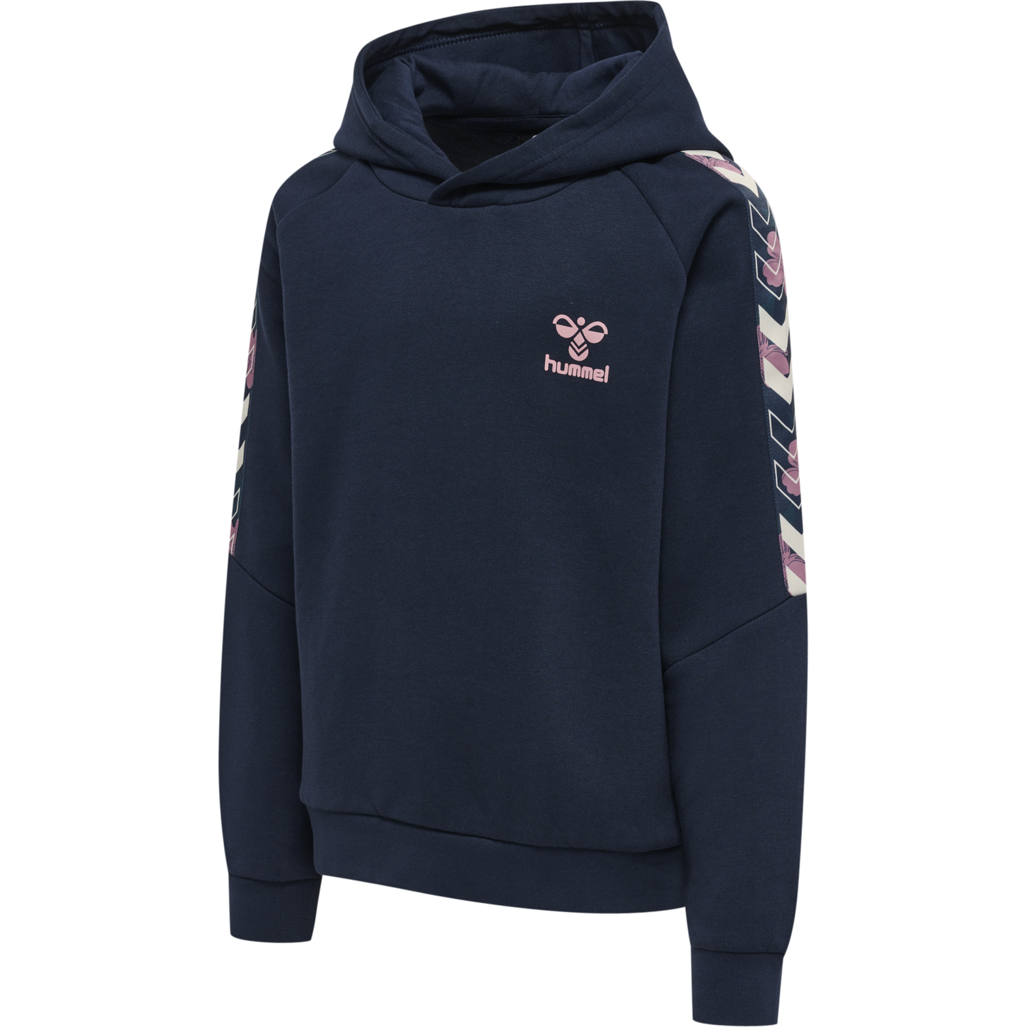 hmlZOE HOODIE SUIT, BLACK IRIS, packshot