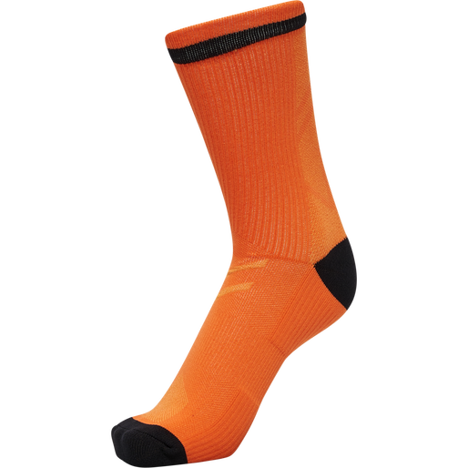 ELITE INDOOR SOCK LOW PA, NASTURTIUM/BLACK, packshot