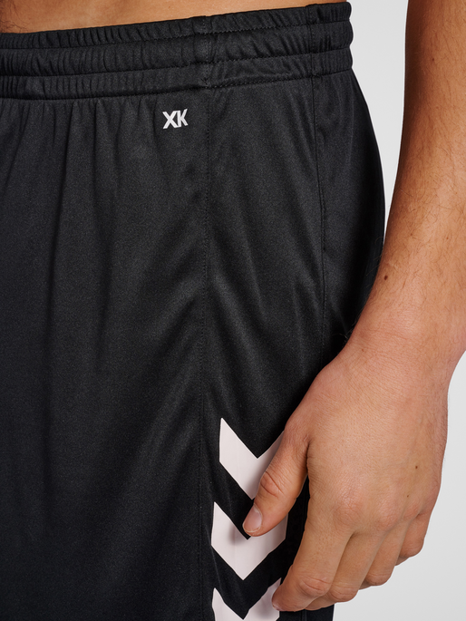 hmlCORE XK POLY SHORTS, BLACK, model