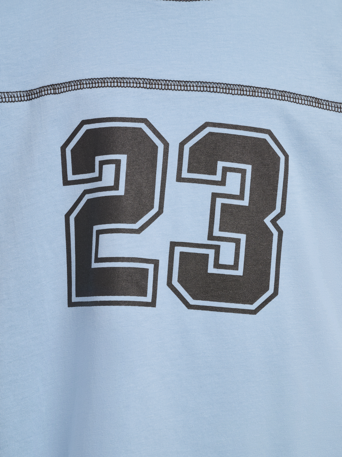 hmlTIMMI BOXY T-SHIRT L/S, CASHMERE BLUE, packshot