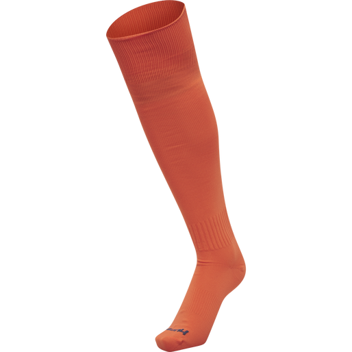 hmlPROMO FOOTBALL SOCK, NASTURTIUM/OMBRE BLUE, packshot