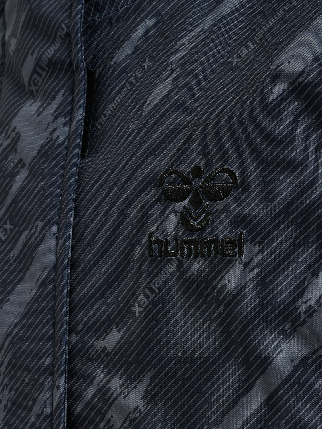 hmlURBAN TEX JACKET, BLACK IRIS, packshot