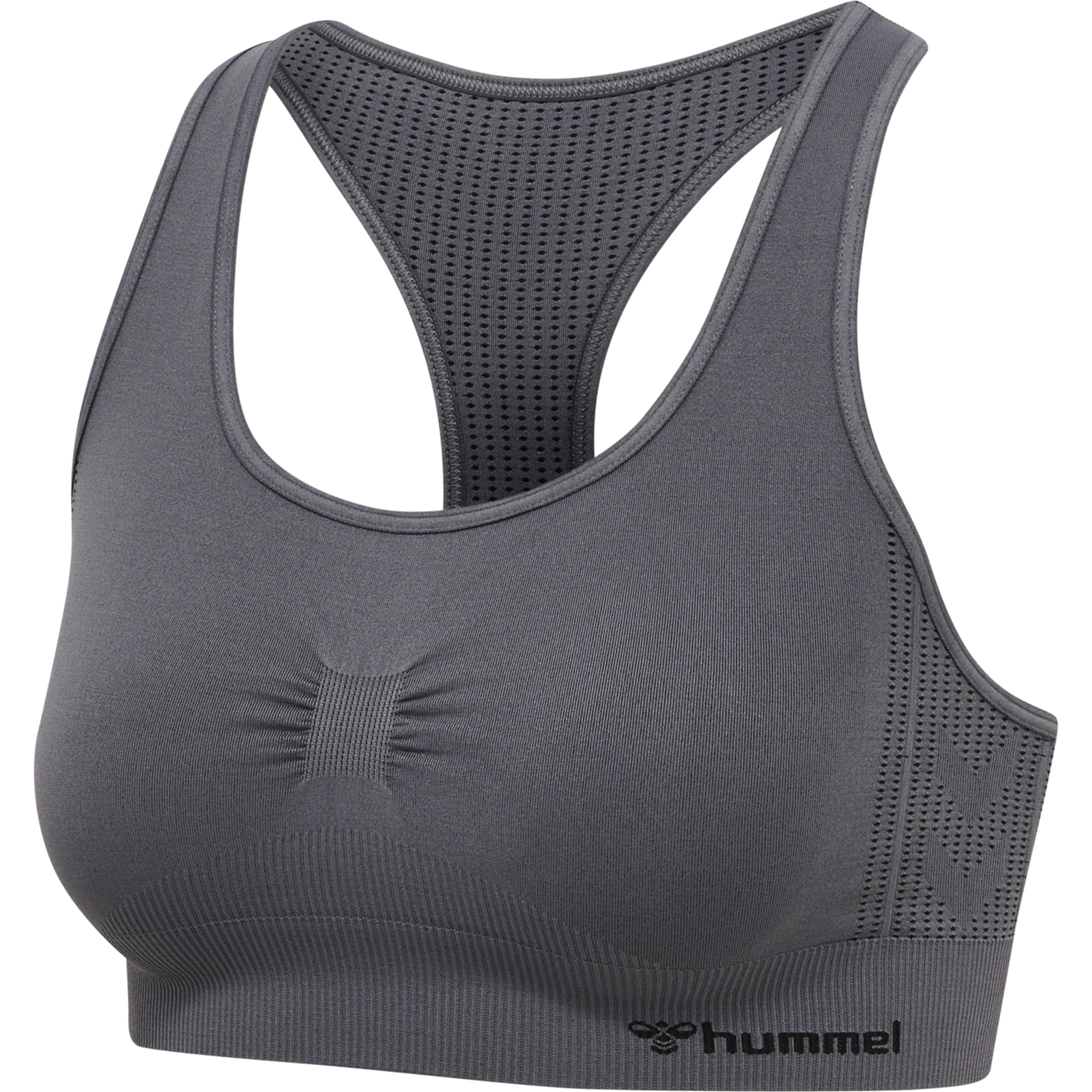 hmlMT SHAPING SEAMLESS SPORTS TOP, QUIET SHADE, packshot