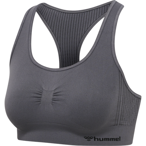 hmlMT SHAPING SEAMLESS SPORTS TOP, QUIET SHADE, packshot
