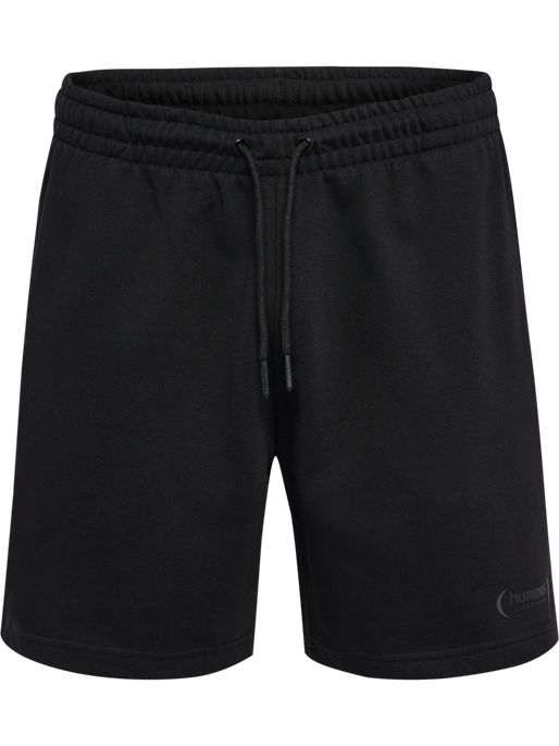 hmlFELIX SWEAT SHORTS, BLACK, packshot