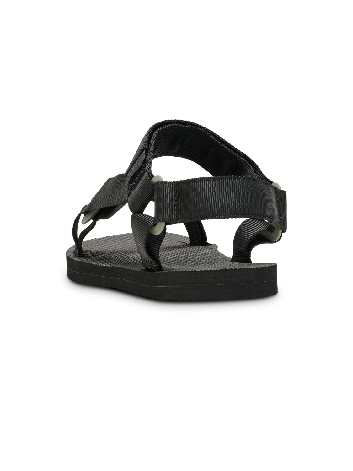 STRAP SANDAL, BLACK, packshot