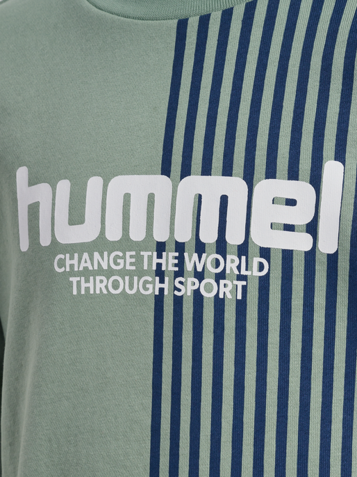 hmlMEXI SWEATSHIRT, LILY PAD, packshot
