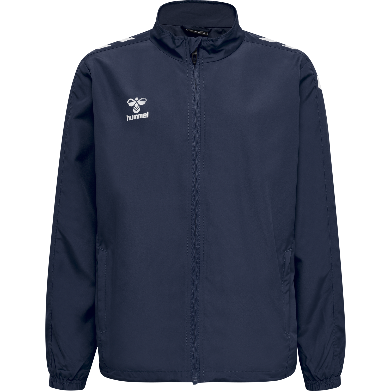 hmlCORE XK MICRO ZIP JACKET KIDS, MARINE, packshot
