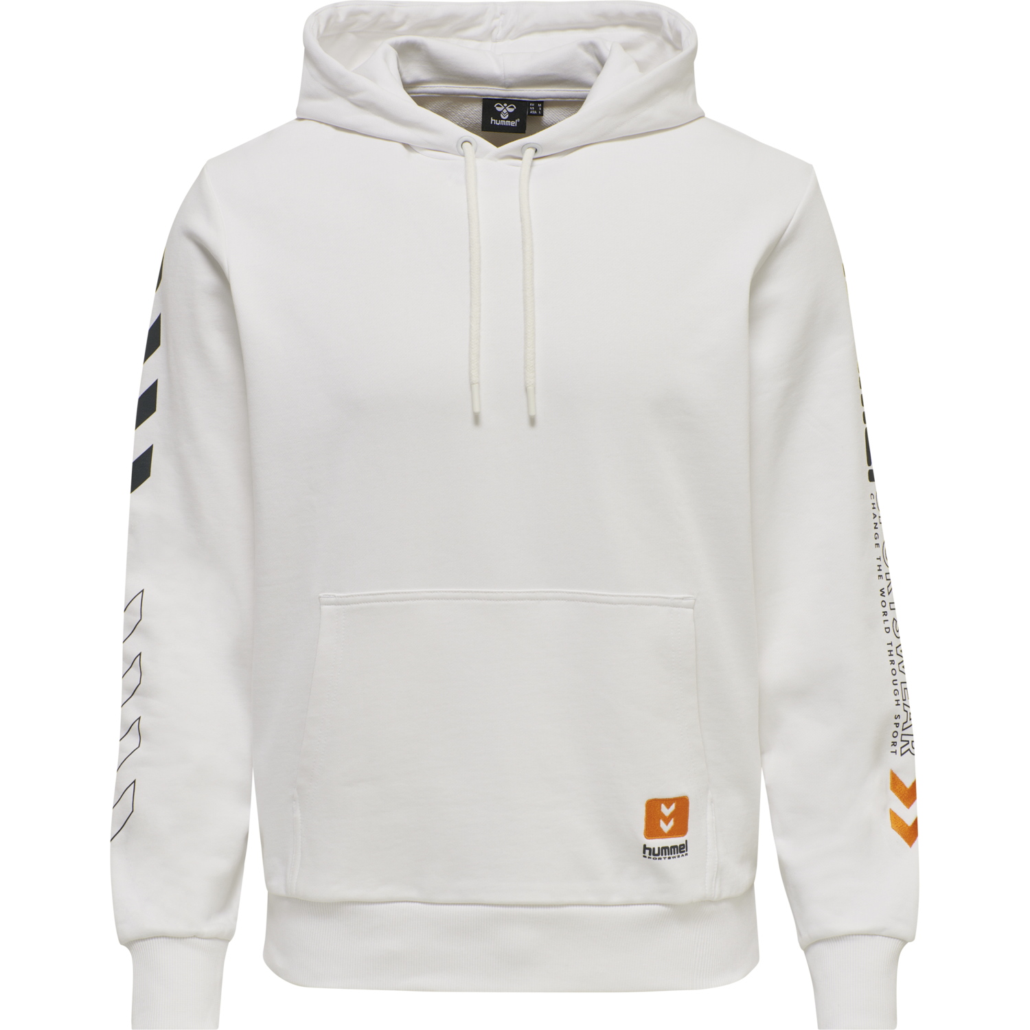 hmlLGC BIRK HOODIE, WHITE, packshot