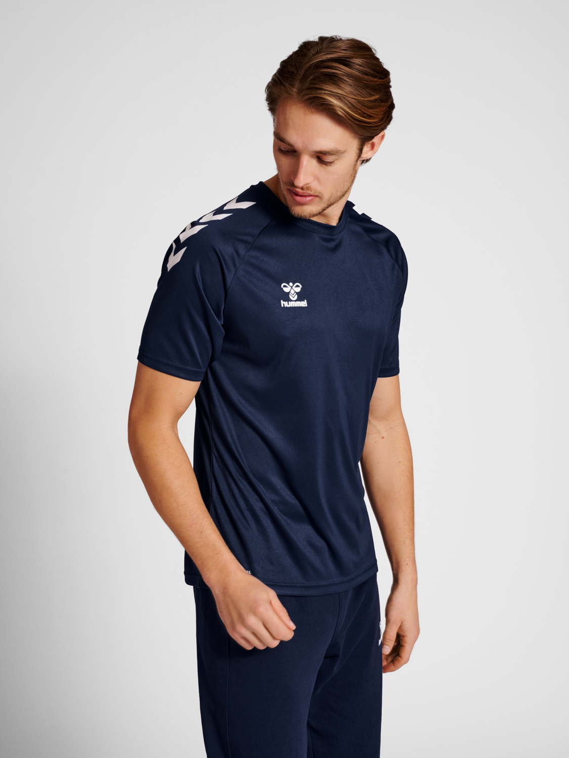 Hummel Fußball Core Polyester T-Shirt Herren marine 