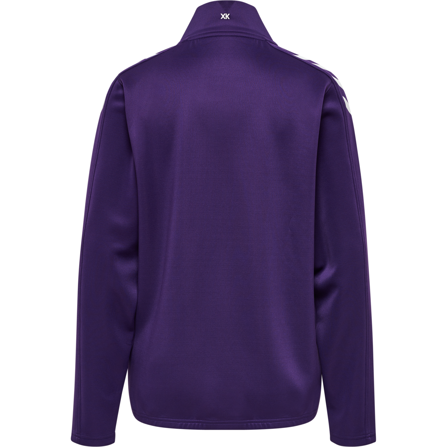 hmlCORE XK HALF ZIP SWEAT WOMAN, ACAI/WHITE, packshot
