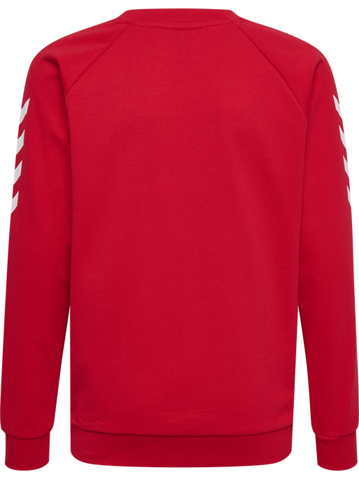 HMLGO KIDS COTTON SWEATSHIRT, TRUE RED, packshot