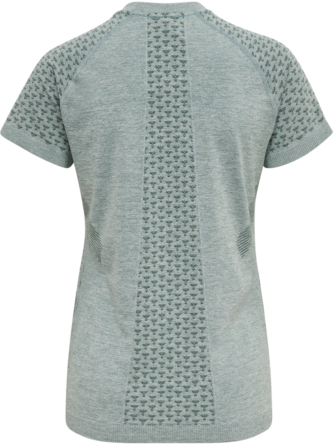 hmlCI SEAMLESS T-SHIRT, NORTH ATLANTIC MELANGE, packshot