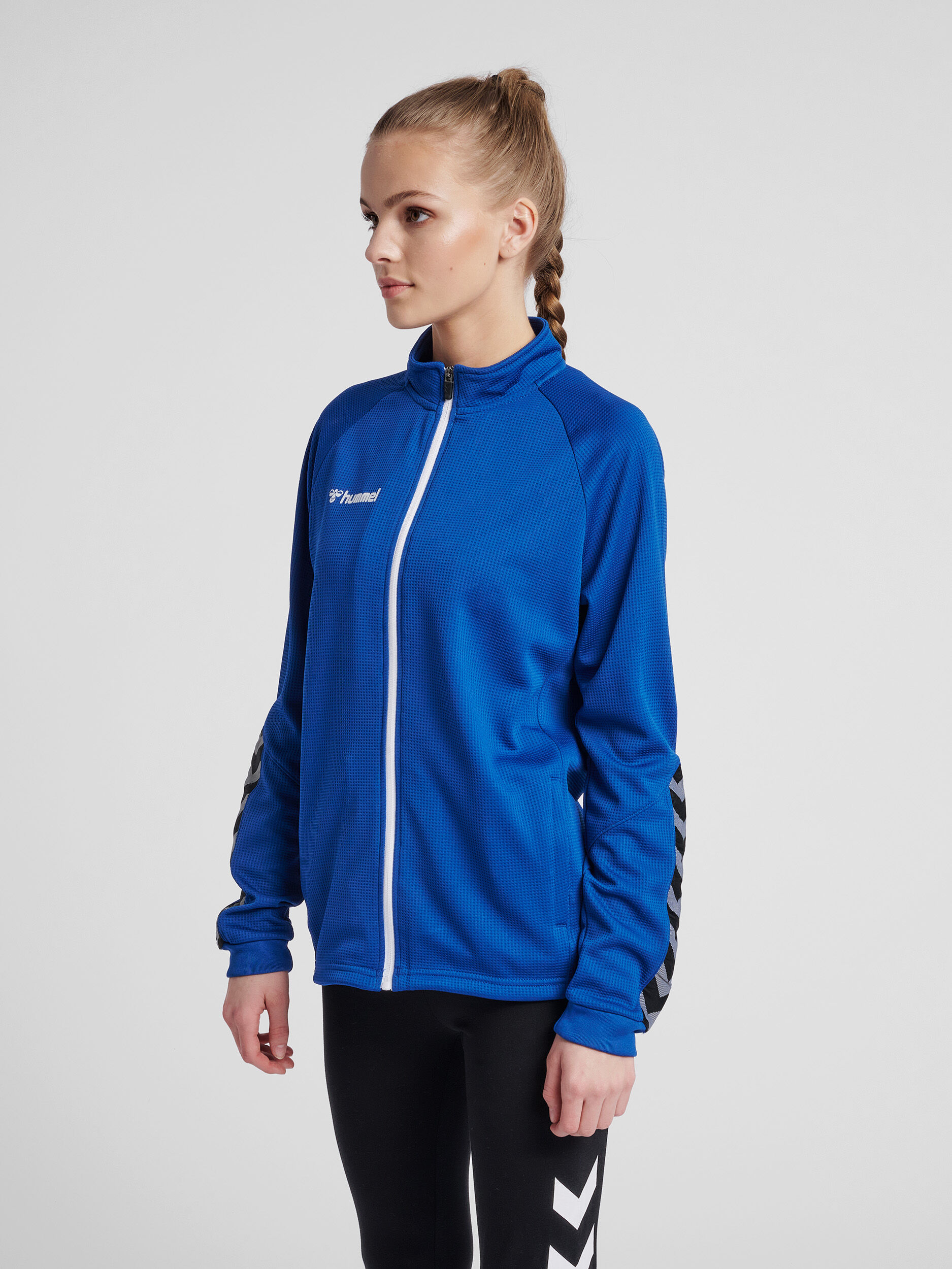 hummel AUTHENTIC WOMEN POLY ZIP JACKET TRUE BLUE hummelsport