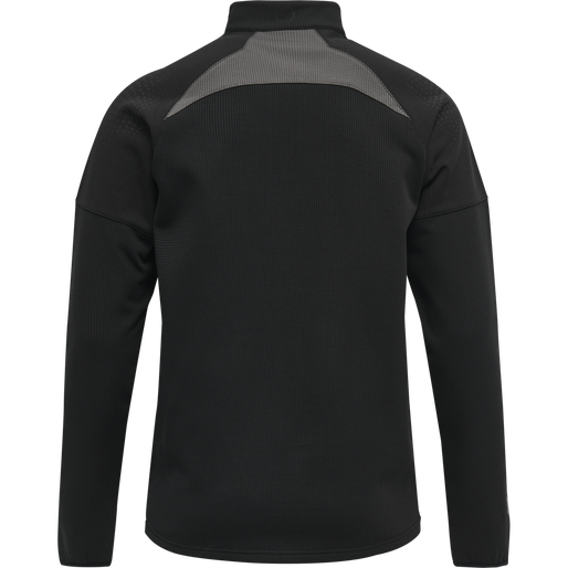 hmlLEAD PRO HALF ZIP, BLACK, packshot