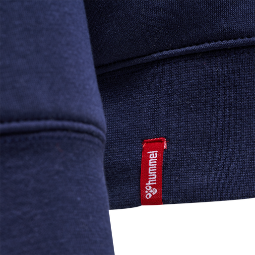 hmlRED HEAVY ZIP HOODIE, MARINE, packshot