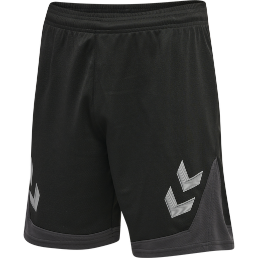 hmlLEAD POLY SHORTS, BLACK, packshot