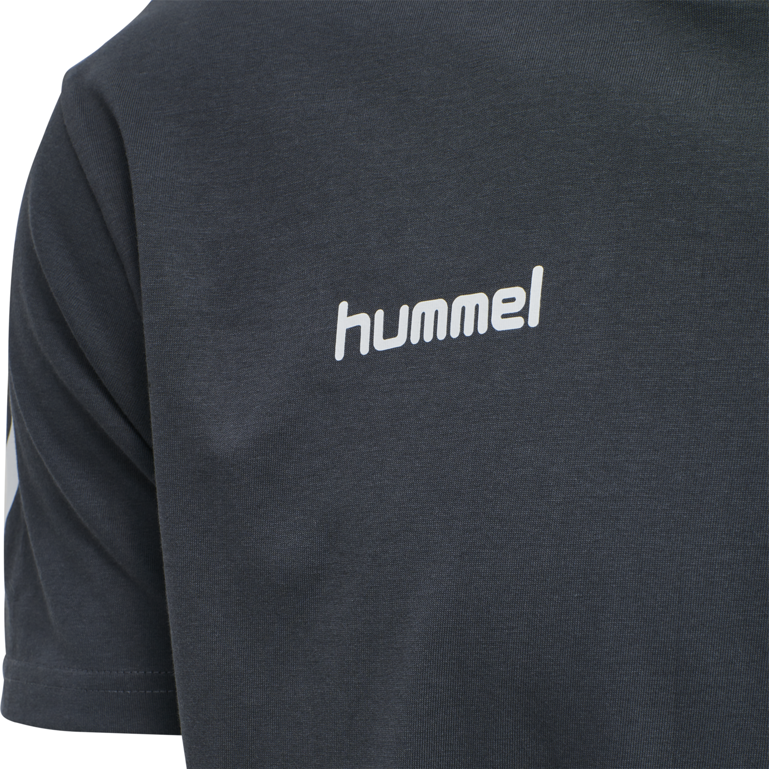 HUMMEL GO COTTON T-SHIRT S/S, INDIA INK, packshot