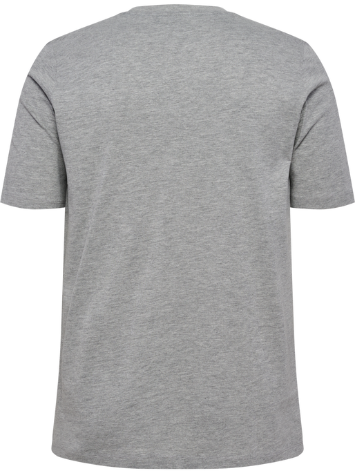 hmlPULSE T-SHIRT, GREY MELANGE hmlPULSE T-SHIRT, GREY MELANGE, packshot