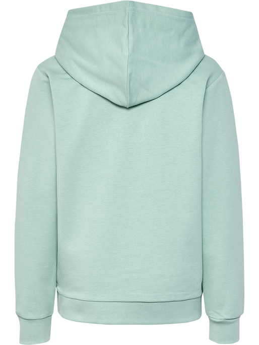 hmlCUATRO CIRCLE HOODIE, BLUE SURF, packshot